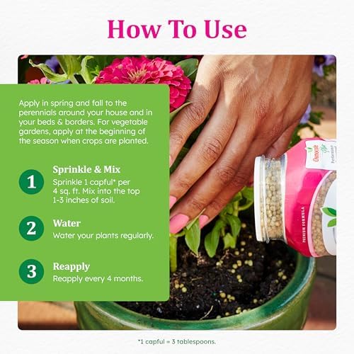 Osmocote Smart-Release Plant Food Plus Outdoor & Indoor, 1 lb. | Granular, Continuous Release Plant Fertilizer with 11 Essential Nutrients