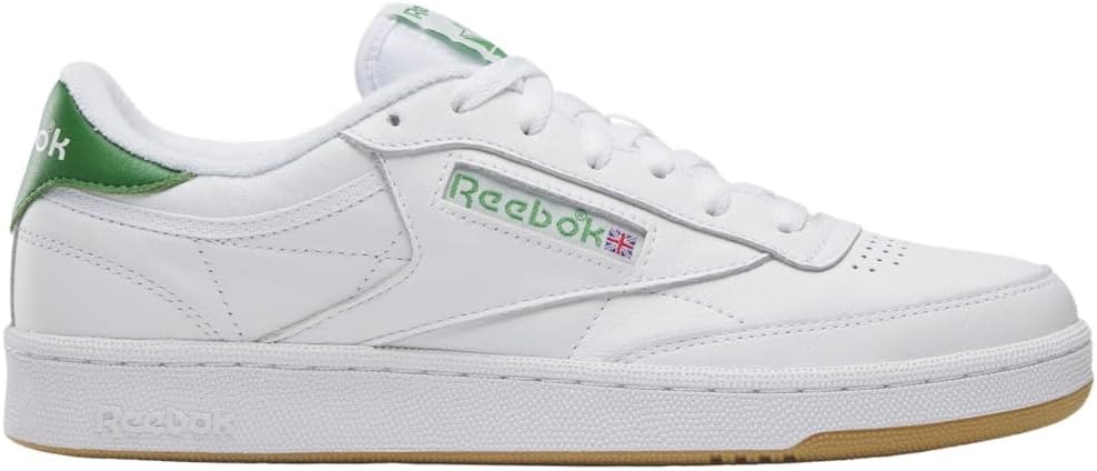 Reebok Club C 85 Mens Tennis Shoes, Casual Fashion White Sneakers for Men