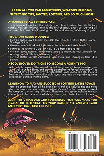 Fortnite For Kids: 5 In 1 Book: The Complete Guide To Becoming A Fortnite God With A Fast And Flawless Victory
