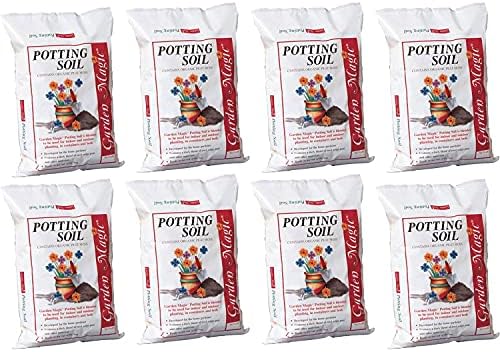 Michigan Peat Garden Magic General Purpose Potting Soil Mix, 40 lb | Moisture Retaining Mix for Indoor and Outdoor Planting, Potting, and Garden Use
