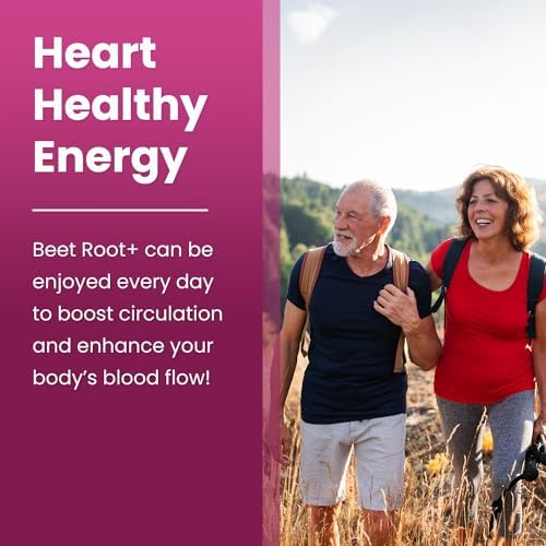 NutraChamps Beet Root Powder Circulation Supplement, Superfood Powder Nitric Oxide with Beetroot Juice, Super Reds & Grape Seed Extract