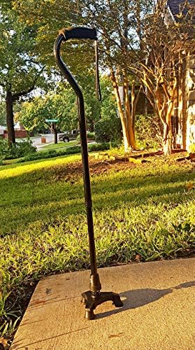 FlexTIP (TLC 5") Cool Walking Cane Tripod Foot – Free-Standing - Anti-Shock, Bending