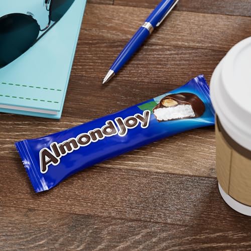 ALMOND JOY Coconut and Almond Chocolate Candy Bars, 1.61 oz (36 Count)