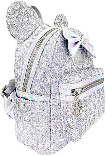 Loungefly X LASR Exclusive Disney Holographic Sequin Minnie Mini Backpack