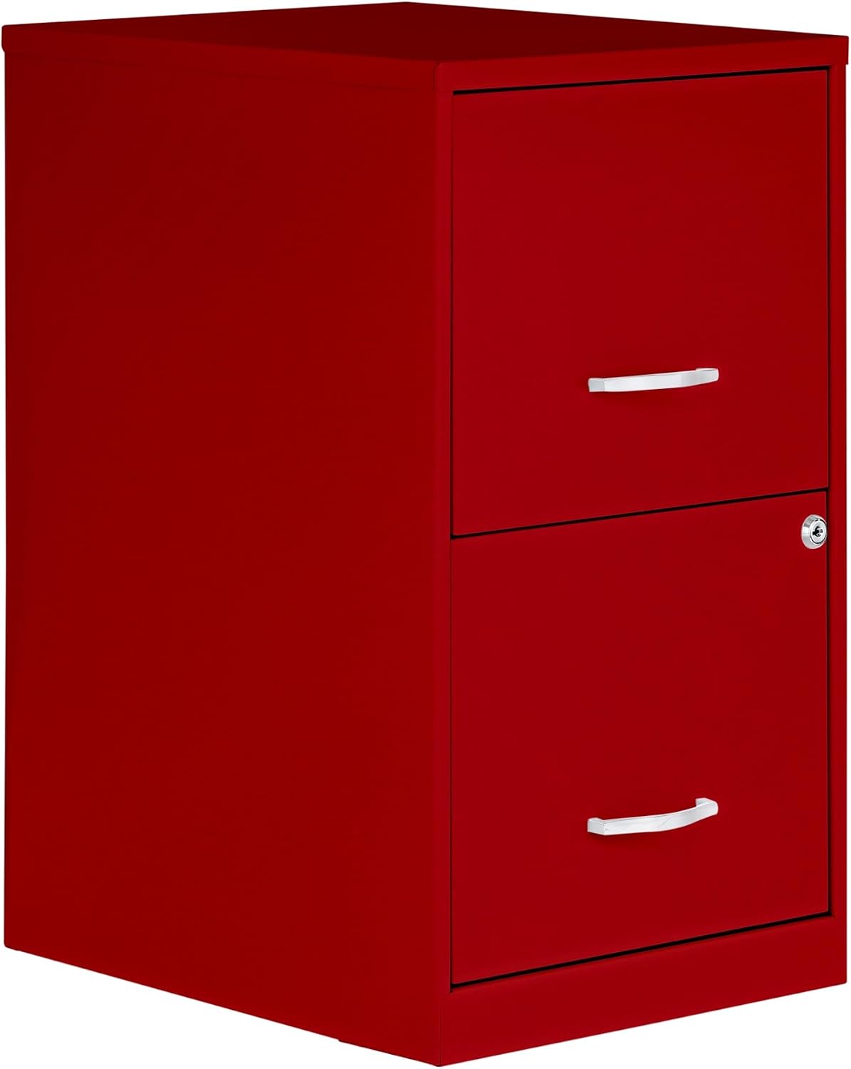 NuSparc 2 Drawer Locking Filing Cabinet | Pre-Assembled Steel Construction | Space-Saving Design is Perfect for Home and Small Office | Letter-Size | Assembled in North America