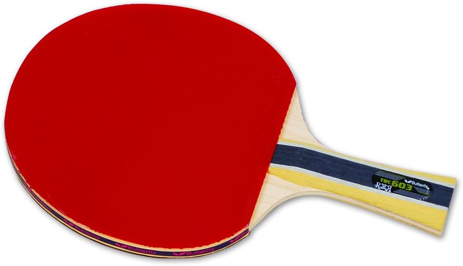 Butterfly B603FL Ping Pong Paddle Set | 1 Table Tennis Racket | 1 Ping Pong Paddle Case| Tournament Butterfly Ping Pong Paddles | High Speed & Spin
