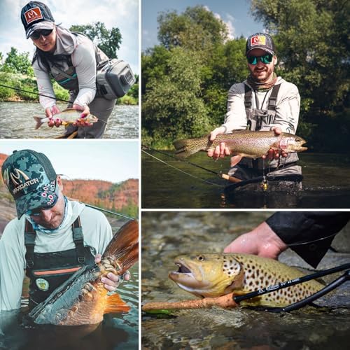 M MAXIMUMCATCH Maxcatch Extreme Fly Fishing Combo Kit 3/5/6/8 Weight, Starter Fly Rod and Reel Outfit, with a Protective Travel Case
