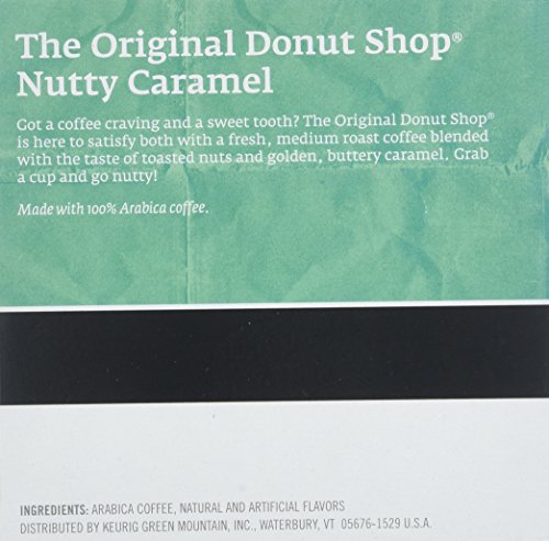 The Original Donut Shop Coffee,medium roast pods Coconut Mocha, 4.1 Ounce, 12 Count
