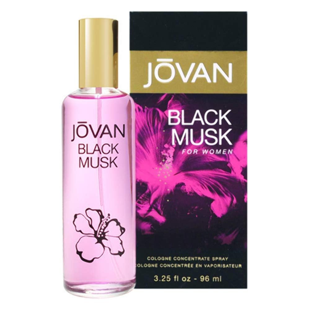 Jovan Black Must perfume 3.25 cologne concentrate spray |