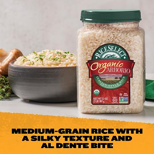 RiceSelect Organic Texmati White Rice, Long-Grain Basmati Rice