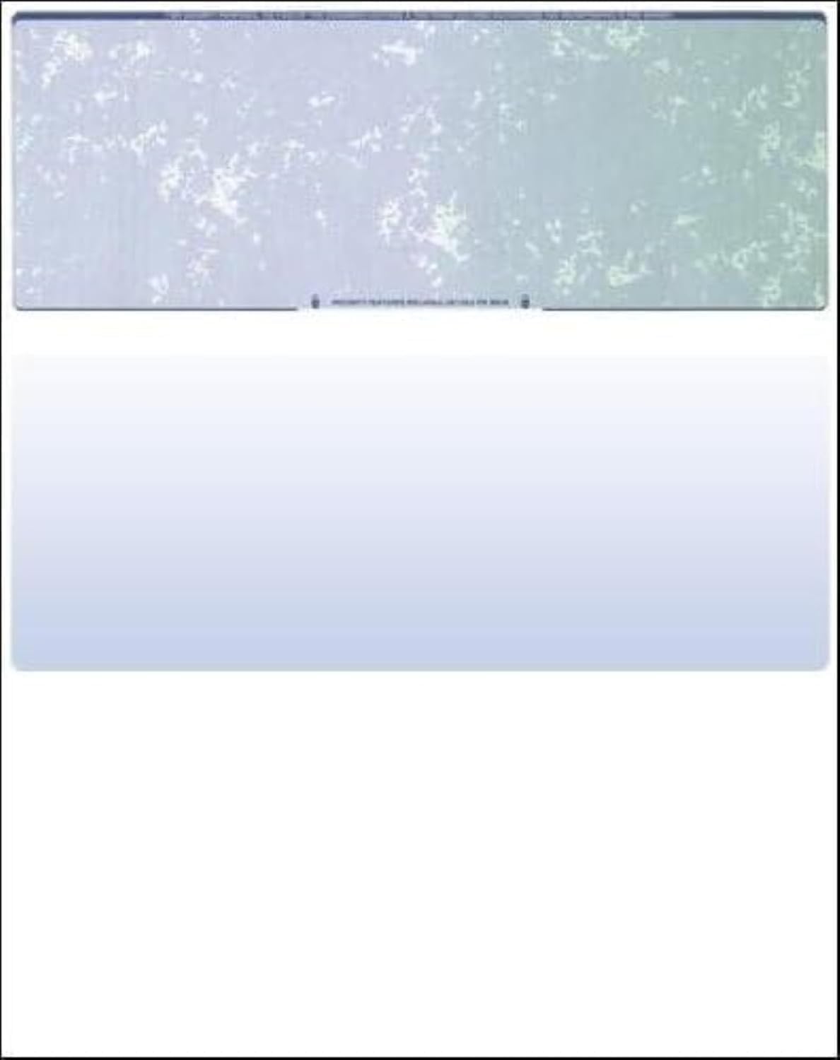 Compuchecks Blank Check Paper 500 Pack, Check on Top, QuickBooks Compatible | Blue Diamond High Security Computer Business Checks, Voucher on Bottom, 8.5x11, Works with Laser & Inkjet Printers, USA Made