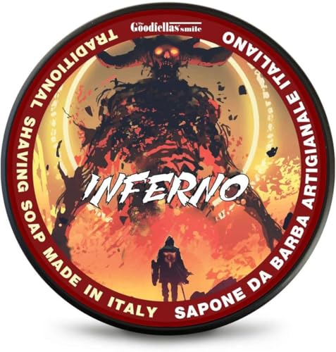Goodfellas' Smile Inferno Tallow Shaving Soap, Made in Italy