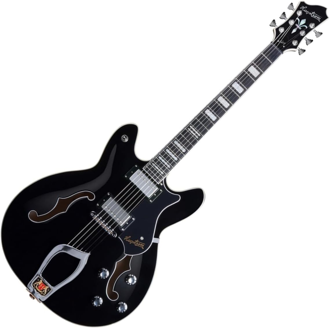Hagstrom VIK-WCT Viking Semi-Hollow Body Wild Cherry Transparent