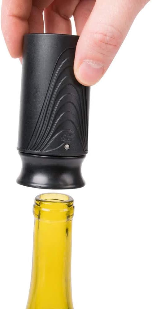 Franmara Wine Saver Vaccum Pump and Stopper, Black