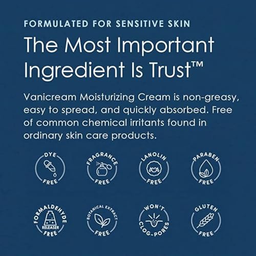 Vanicream Moisturizing Skin Cream for Sensitive Skin 16 oz (Pack of 4)4