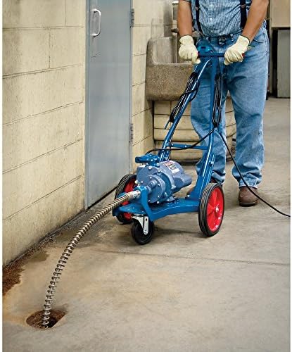 Electric Eel 104ft. Sectional Electric Drain Cleaner, Model Number CK-1/2-8DC