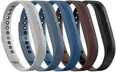 LEEFOX Compatible with Flex 2 band, Adjustable Replacement for Flex 2 Accessory Silicon Wristband w/Fastener Clasp Fitness Strap for Original Flex 2
