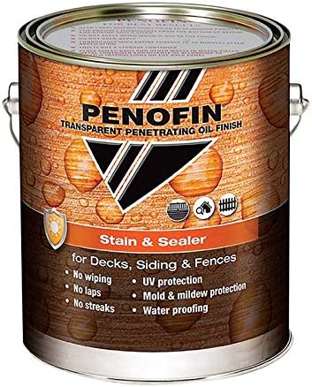 Penofin Semi-Transparent Matte Dark Walnut Oil-Based Stain and Sealer 1 gal.