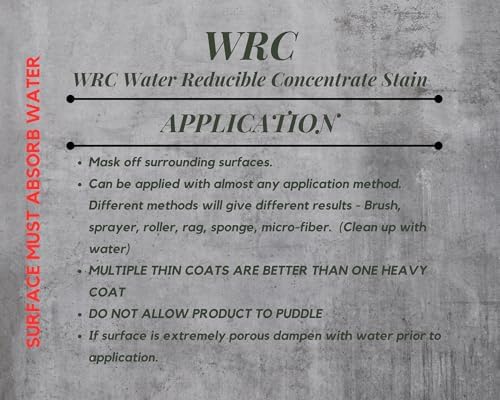 Concrete Stain Concentrate Just Add Water, User & Eco-Friendly Semi-Transparent Professional Grade Cement Stain, Concrete Resurrection Brand 32 Ounce Mocha - Medium Brown