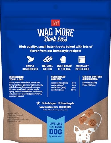 Cloud Star Wag More Bark Less - Dog Treats - Soft Chews - Grain Free Chicken & Sweet Potato - 5 oz Pouch