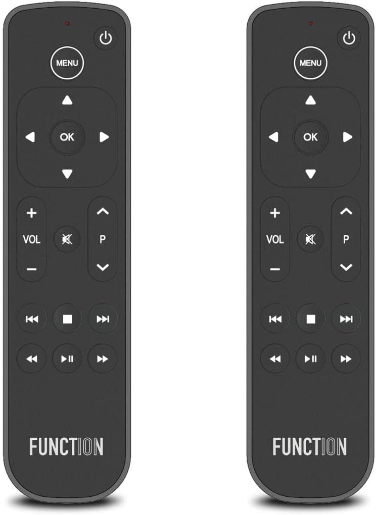 Function101 Button Remote for Apple TV (Infrared Edition) — Apple TV Replacement Remote for Apple TV 4K & All Models | Traditional Button Layout