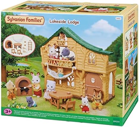 BOTARO Sylvanian Families 5451 Lakeside Lodge Log Cabin