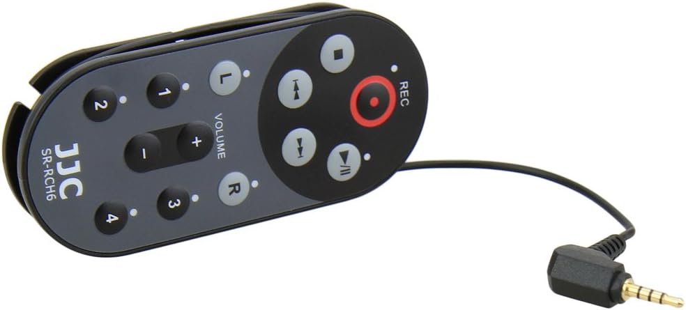 Wired Remote Control Replaces for Zoom RC4 for Zoom H4n H4nPro H4nSP for RODE NT5 Portable Handy Remote Control with 78.7"/200cm Cable to Capture Volume,Record Level,Input Source&Transport Functions