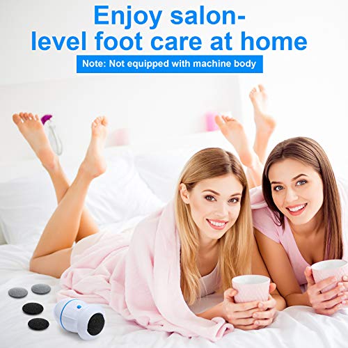 BBTO 20 Pcs Foot File Replacement Pads for Replacement Pads Portable Electric Vacuum Callus Remover Foot File for Exfoliation Cracked Heels Dead Skin