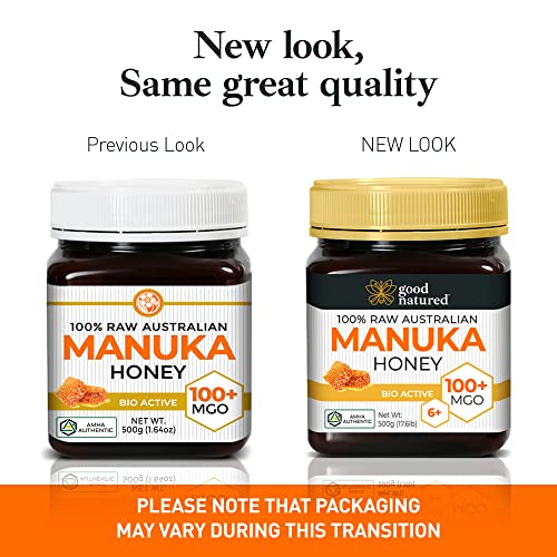 Manuka Honey Medical Grade - Raw Australian Manuka Honey MGO 850+ | Good Natured - AMHA Certified - Lab Tested - Non-GMO - BPA-Free - Premium Quality - Product of Australia - 8.8 oz