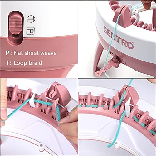 SENTRO 40 Needles Knitting Machine, All-in-One Knitting Loom Machine