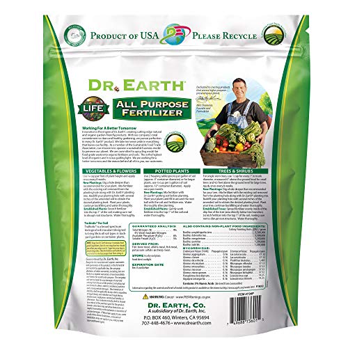 Dr. Earth Life Organic All Purpose Fertilizer - 4lb