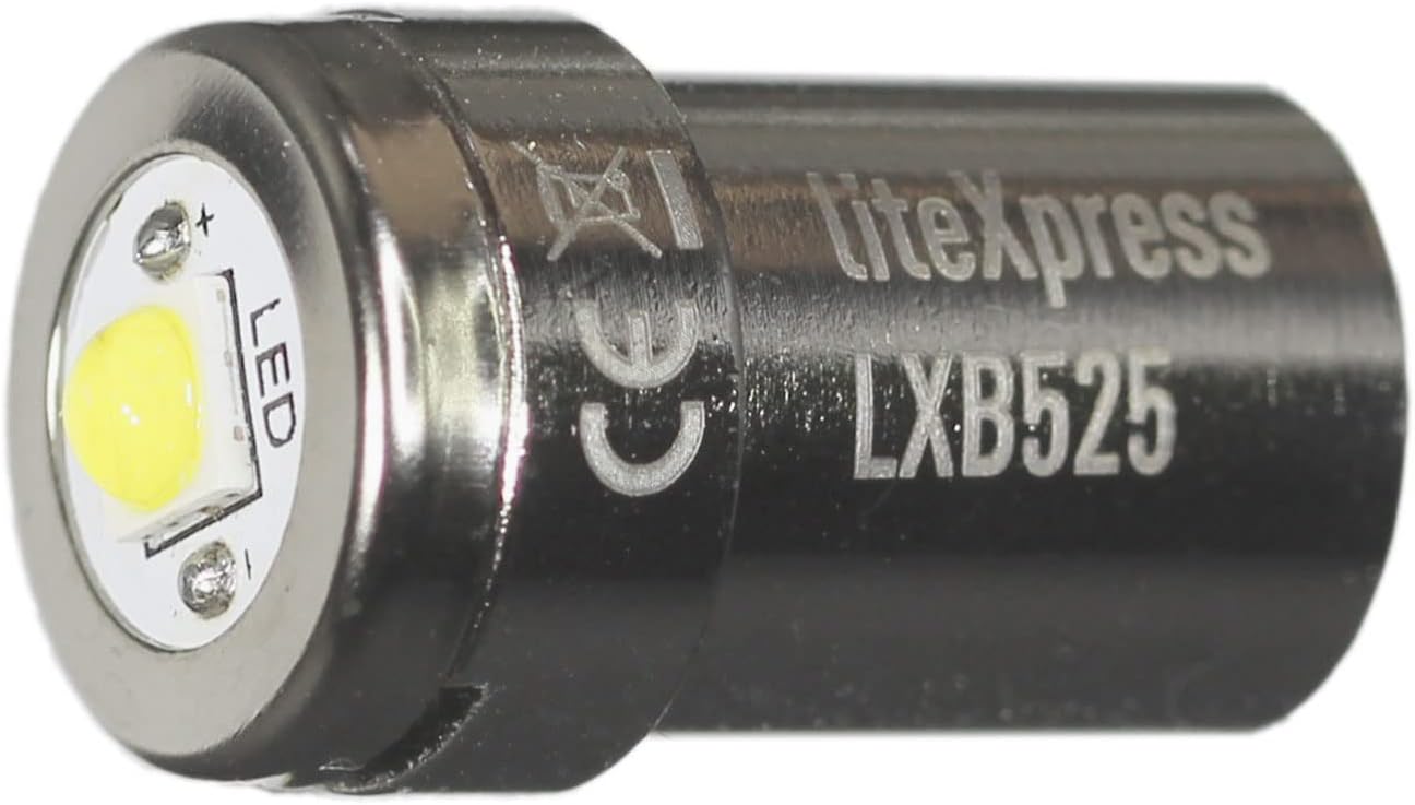 LXB525 2 Mode LED Upgrade Module 525 or 55 Lumen for 3-6 C/D Cell Maglite Torches