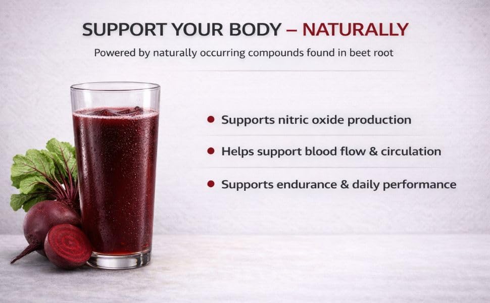 Chérie Sweet Heart Organic Beet Root Powder – Raw, Non-GMO, 1 LB – Natural Energy Boost, Supports Circulation, Detox, & Heart Health – Vegan, Gluten-Free