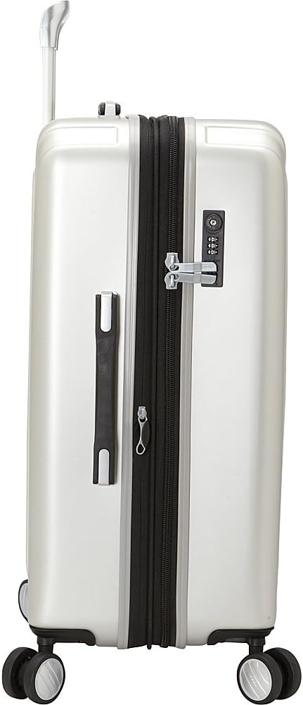 DELSEY PARIS Titanium Hardside Expandable Luggage with Spinner Wheels Carry-On Luggage, Graphite, Carry-On 19 Inch