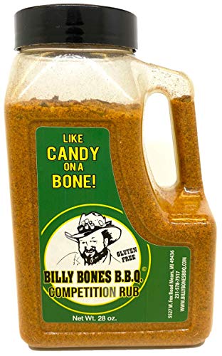 Billy Bones BBQ Award Winning Dry Rub, Competition Recipe