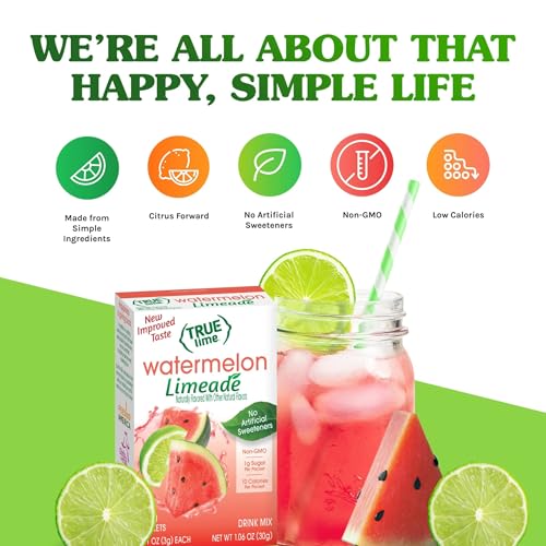 True Lime Watermelon Limeade, 10 ct - 3 pack