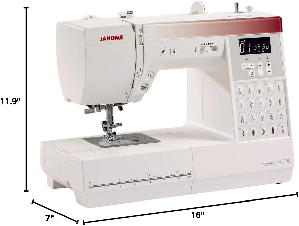Janome Sewist 780dc Computerized Sewing Machine, 80 Stitches