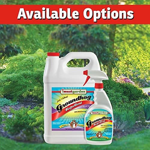 I Must Garden Groundhog/Woodchuck Repellent: Eco-Friendly - 1 Gal | Eco-friendly