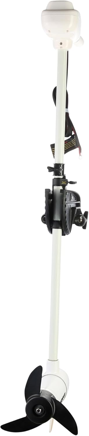Newport L-Series 86lb Thrust Transom Mounted Saltwater Electric Trolling Motor w/LED Battery Indicator (40" Shaft)