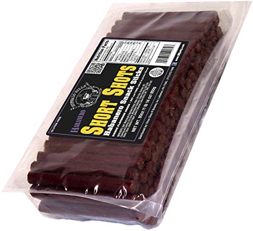 Buffalo Bills Original Short Shots Snack Beef Sticks, 3.5"Sticks/30 Oz Bag | Gluten Free, Ideal For Road Trips, Officesnacks, Hiking, High Protein Snack, Made In The USA, 100% Us-Raised Beef, 120 Sticks