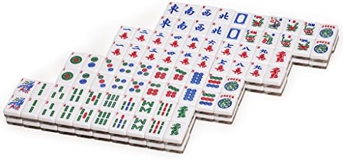 Yellow Mountain Imports Set of 166 American Mahjong Tiles, Koi (Tiles Only Set)