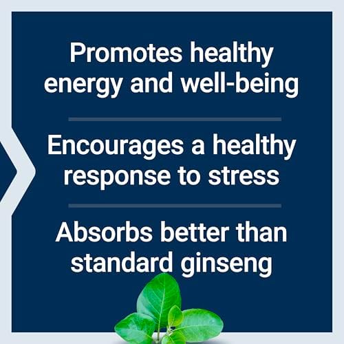Life Extension Ginseng Energy Boost, Energy Support, Healthy Stress Management, Gluten-Free, Non-GMO, Vegetarian