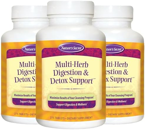 Nature's Secret Multi-Herb Digestion & Detox Support (2 Pack)