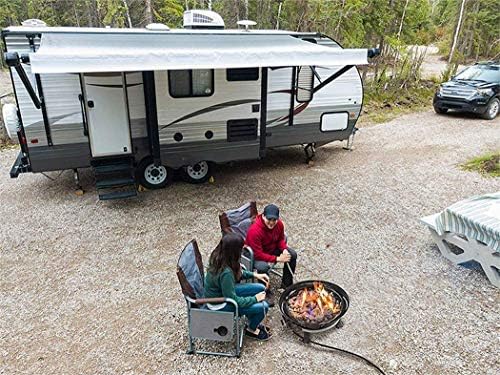 Outland Living Firebowl Smokeless Fire Pit, Round Outdoor Portable Propane Gas Fire Pit with UV and Weather Resistant Durable Cover