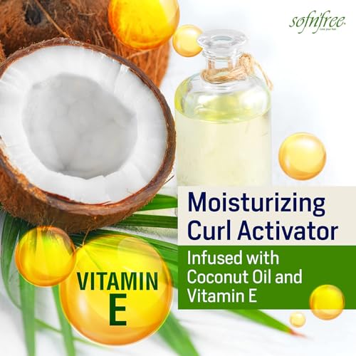 Sofn'free Moisturizer & Curl Activator Lotion - 25.35 fl oz | Defines waves, coils, and multicultural curls. Provides moisture, shine, and frizz control with a soft, flexible finish.