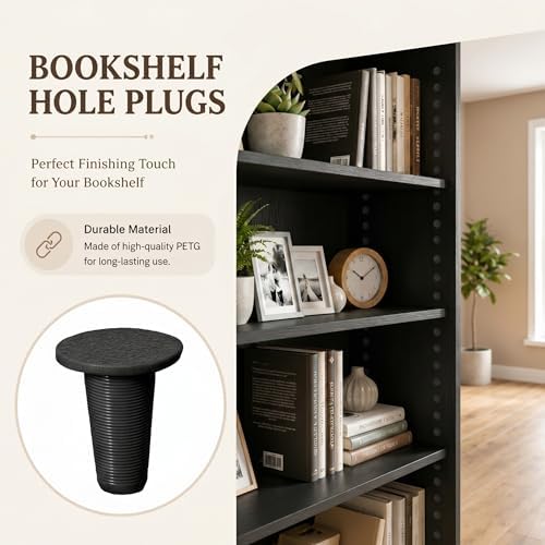 240 Pcs White Hole Plugs Covers Caps Compatible with IKEA Kallax Bookcase Cabinet Shelving 3.5mm Furniture Hole Fillers Compatible with Billy Bookshelf for a Seamless Built in Look