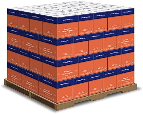 Hammermill Printer Paper, Premium Multipurpose Paper 20 lb, 8.5 x 11-5 Ream (2,500 Sheets) - 97 Bright, Made in the USA, 105910C