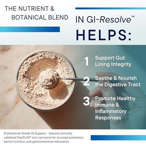 BIOTICS RESEARCH GI Resolve™ Advanced L-Glutamine Powder Formula for Gut Lining Support & Healing - Optimal Gastrointestinal Function - Premium