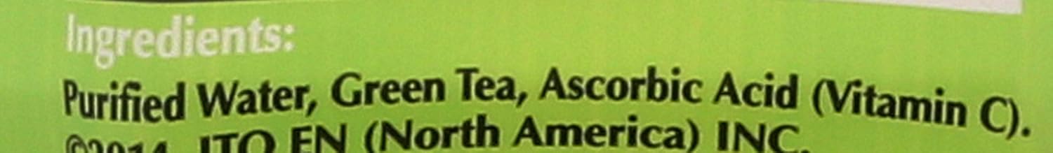 Ito En, Tea Green Japanese Oi Ocha Unsweetened, 16.9 Fl Oz
