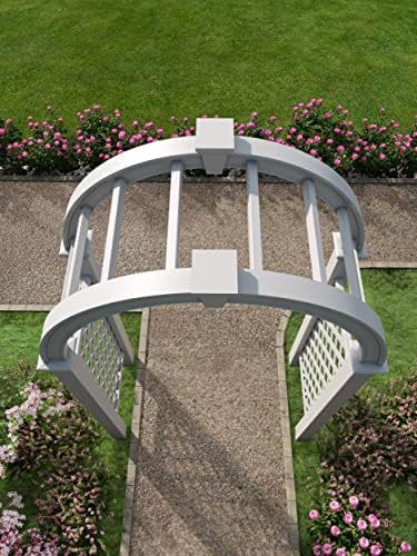 Nantucket Legacy 60"W x 94"H Vinyl Arbor